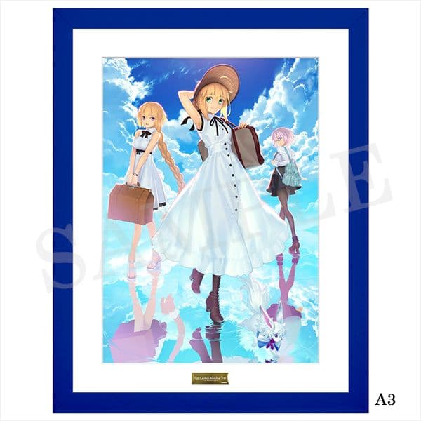Fate/Grand Order Fes.2018 キャラファイングラフ A3