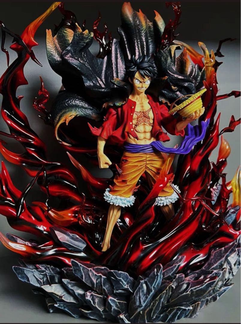 ワンピース ルフィ【覇王色覇気】 ガレージキット フィギュア POP1/8