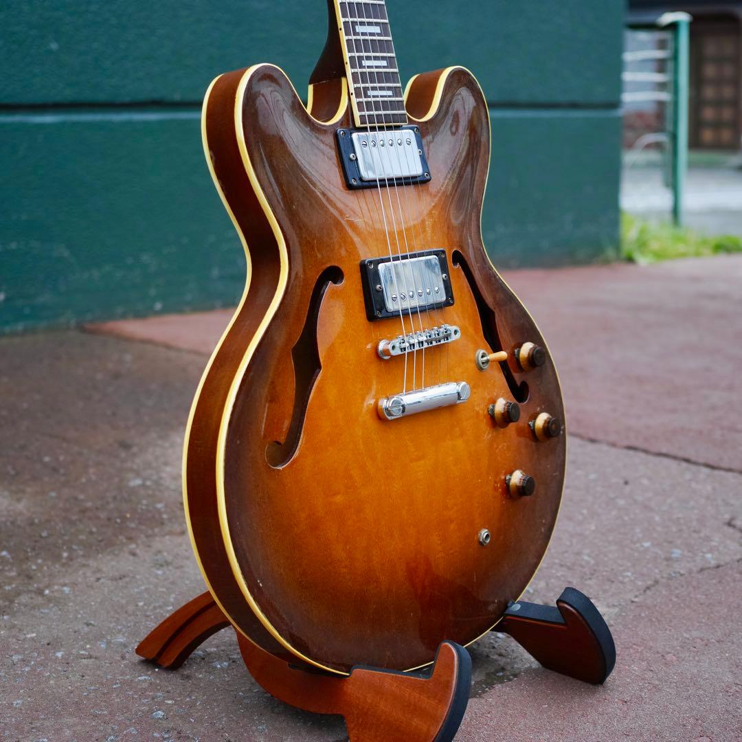 ハードケース付属 heerby SA-700 セミアコ ES-335 春日楽器