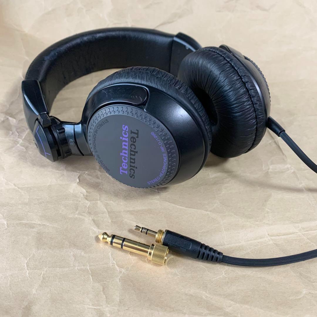 Technics DJ用ステレオヘッドフォン RP-DJ1200
