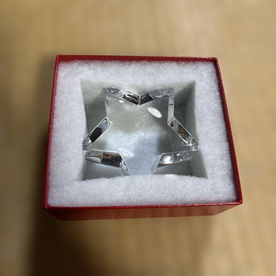 Baccarat バカラ Zinzinザンザンスター ペーパーウェイト - メルカリ