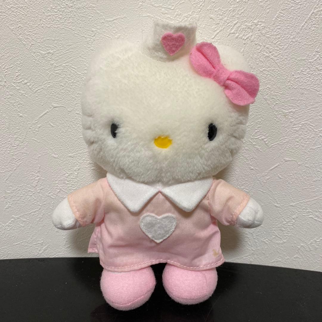 レア！当時物 ナースキティ ぬいぐるみ レトロキティ 看護婦 90年代 m5