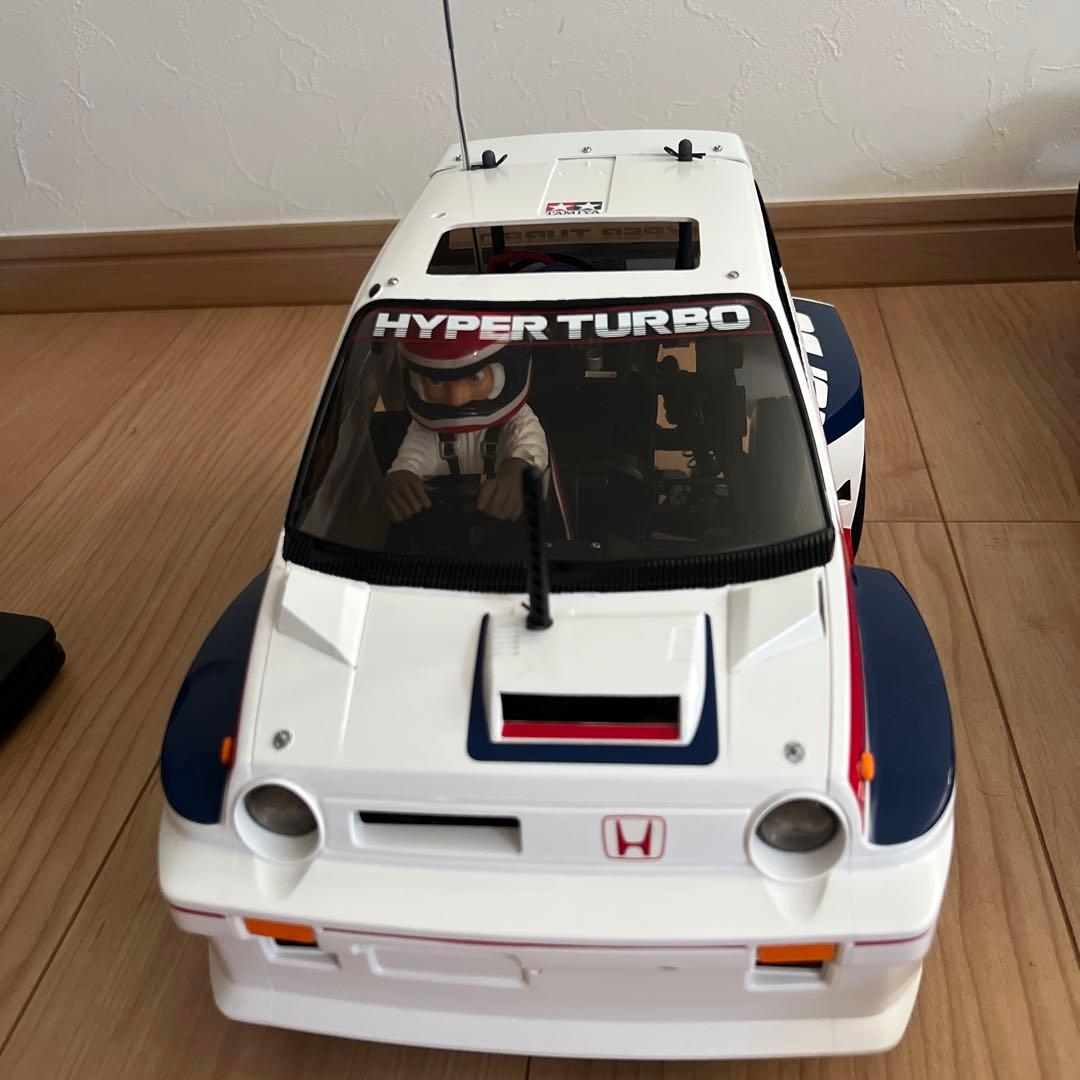 タミヤ1/10RC Honda シティターボ ラジコン完成品