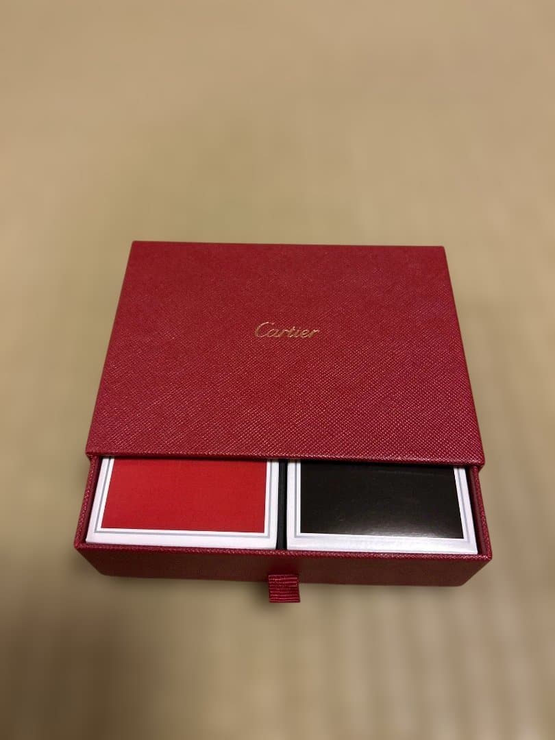 Cartier 赤黒トランプ 2セット