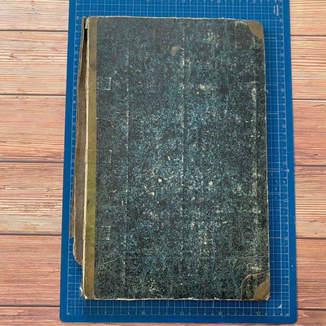 1800年代 フランス　大判帳簿１冊　c15