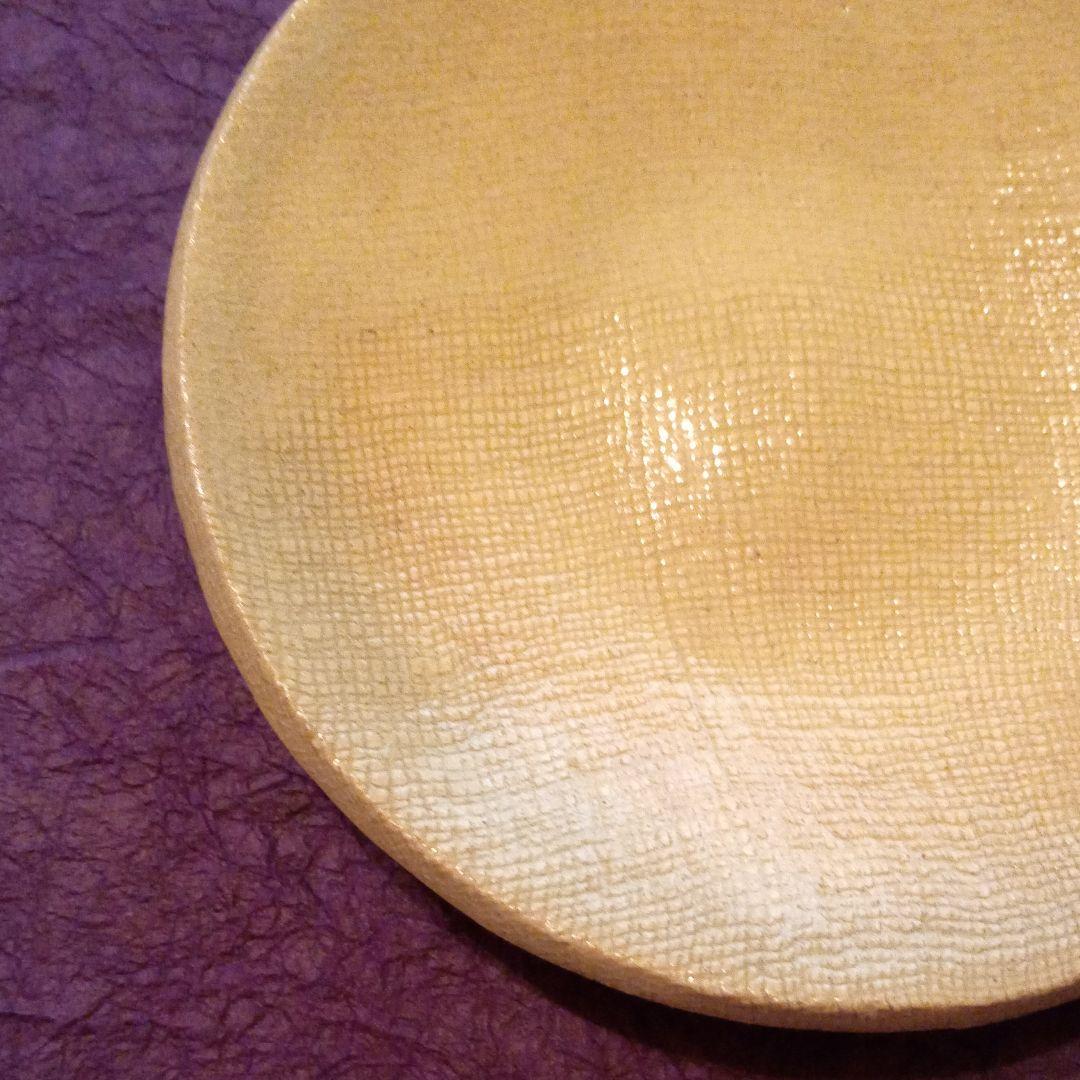 萩焼 布目窯変銘々皿5客揃い 美術品・アンティーク・コレクション