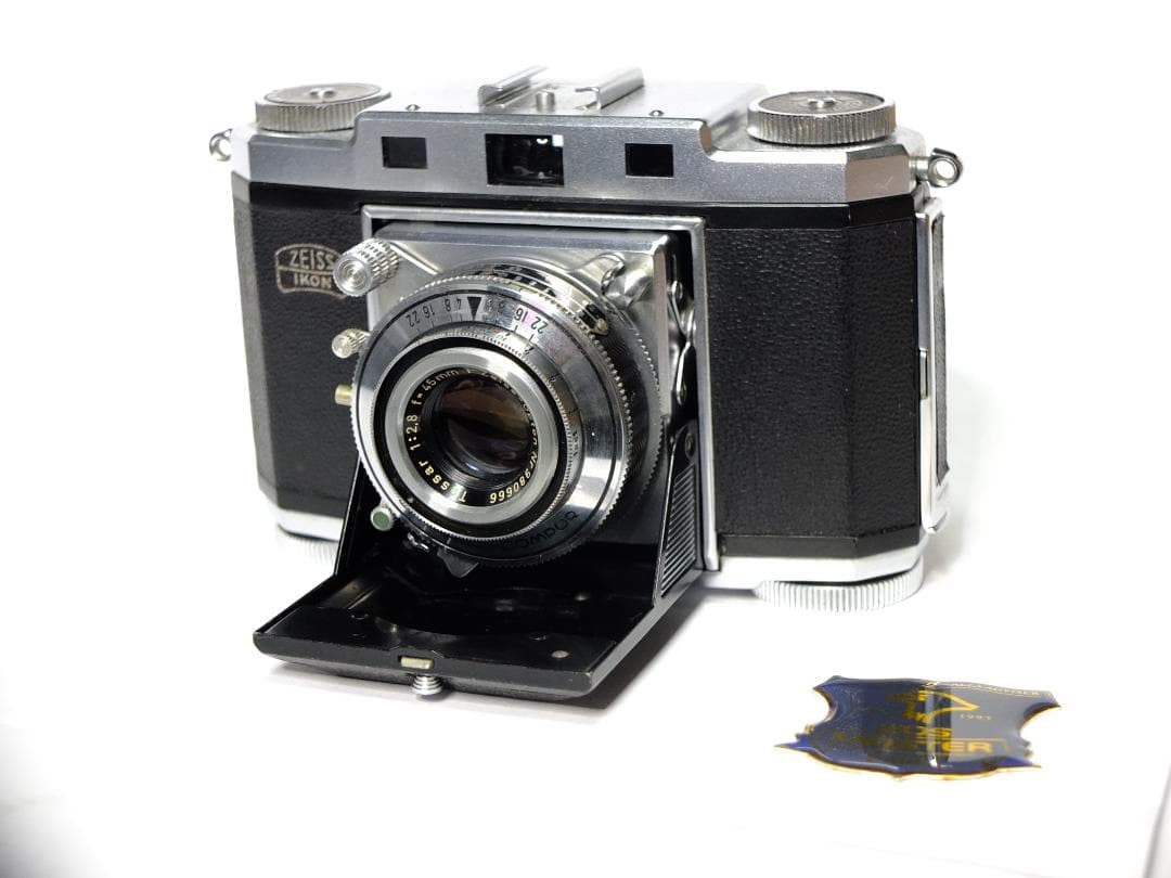 【実写確認整備品】コンティナⅡ／Zeiss-Optonテッサー45mmf2.8付 Amazon | CONTAX Carl Zeiss TessarT* 45mm F2.8 | クローズアップ