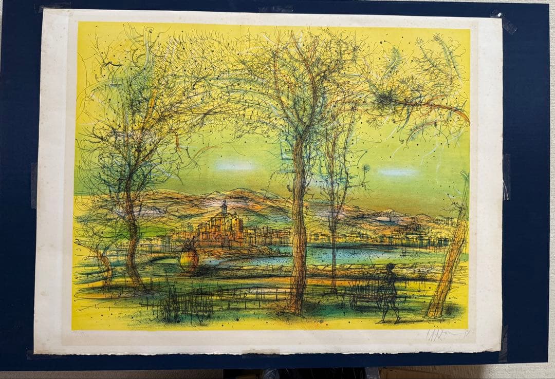 フランス ジャン・カルズー 限定111/175 本物保証書付　送料込み1013 フランス ジャン・カルズー 限定111/175 本物保証書付 送料込み1013