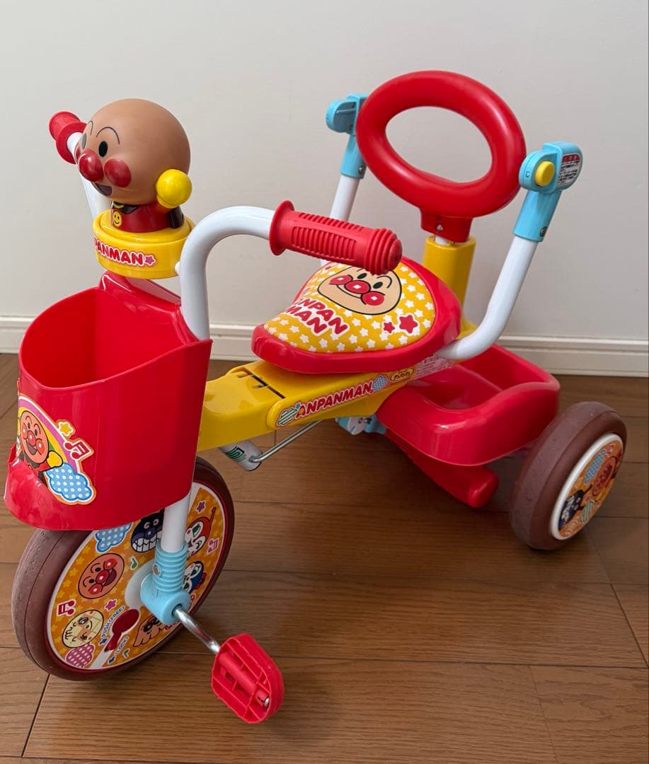 それいけ！アンパンマン オールインワンUPII 折りたたみ 三輪車 - メルカリ