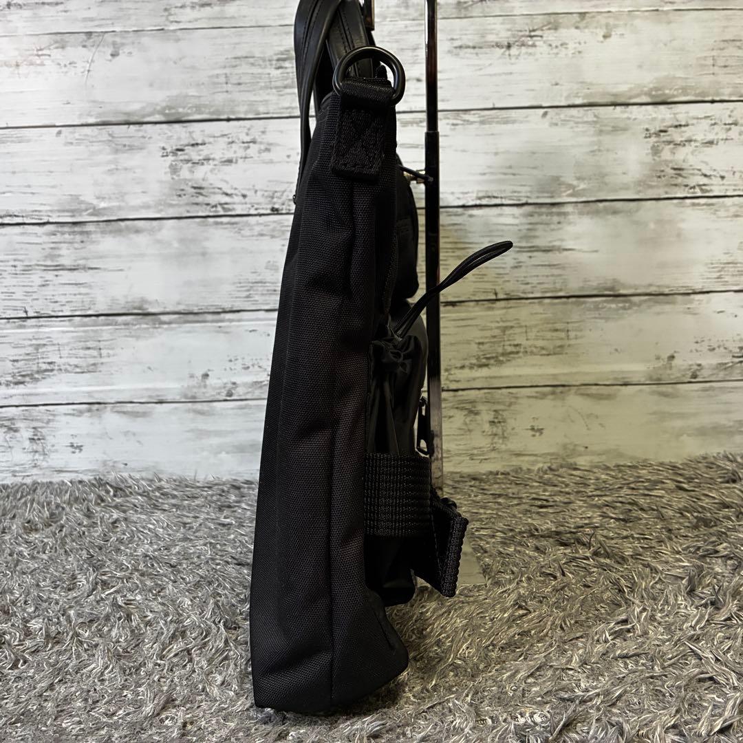 【極美品】DIESEL ディーゼル 2WAYブリーフケース 黒 PC可 レザー