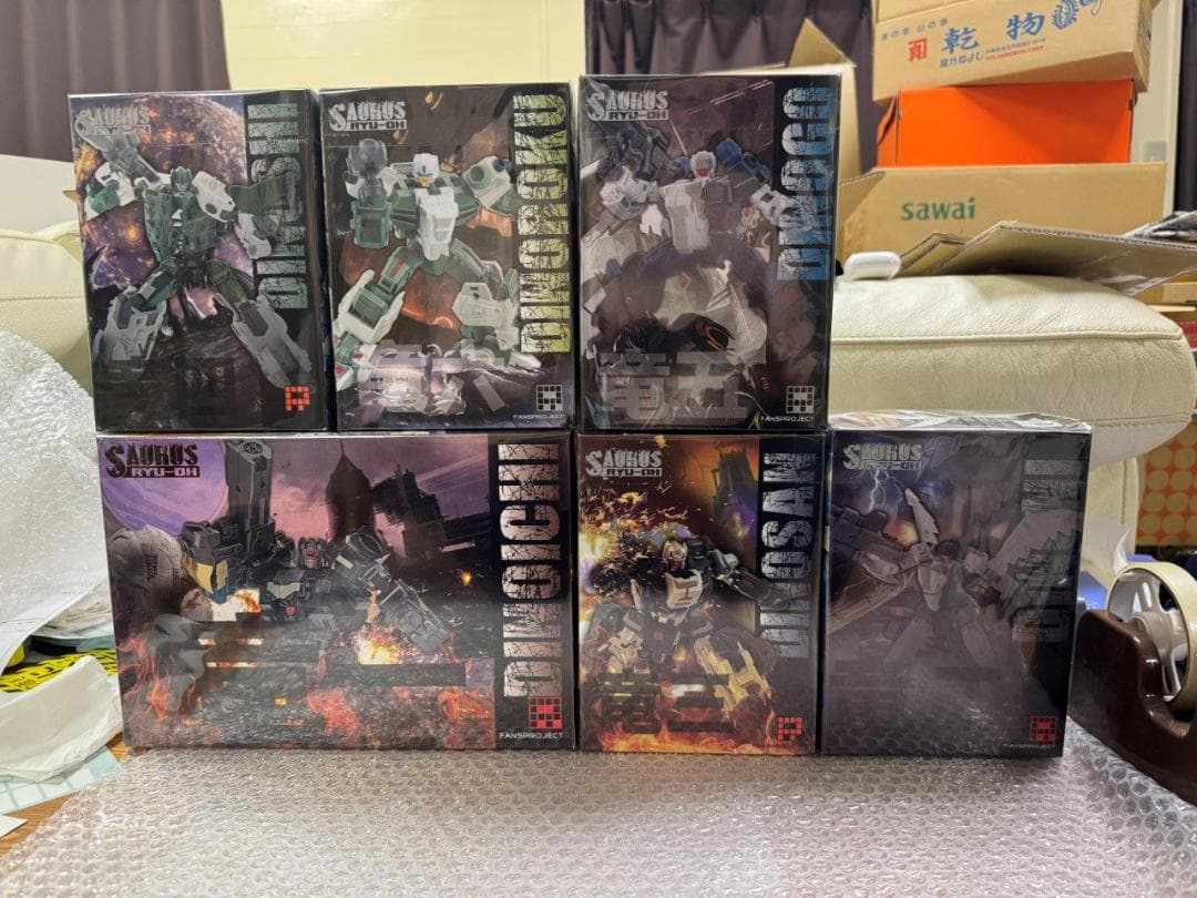 FANS PROJECT DINO1～6 SAURUS ダイノキング似 未使用 FANS PROJECT DINO1～6 SAURUS ダイノキング似 未使用 FANS PROJECT