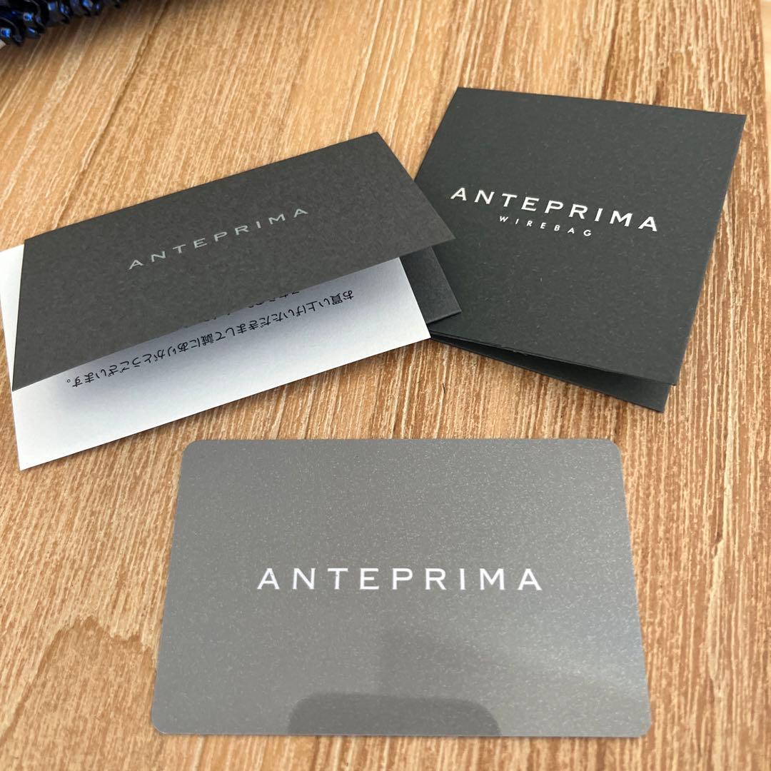 ANTEPRIMA ネイビー ワイヤーバッグ