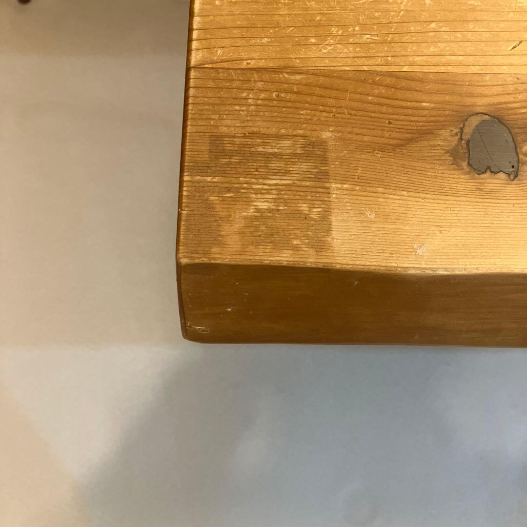 特大　W248㎝　無垢　杉　ダイニングテーブル　ナガノインテリア