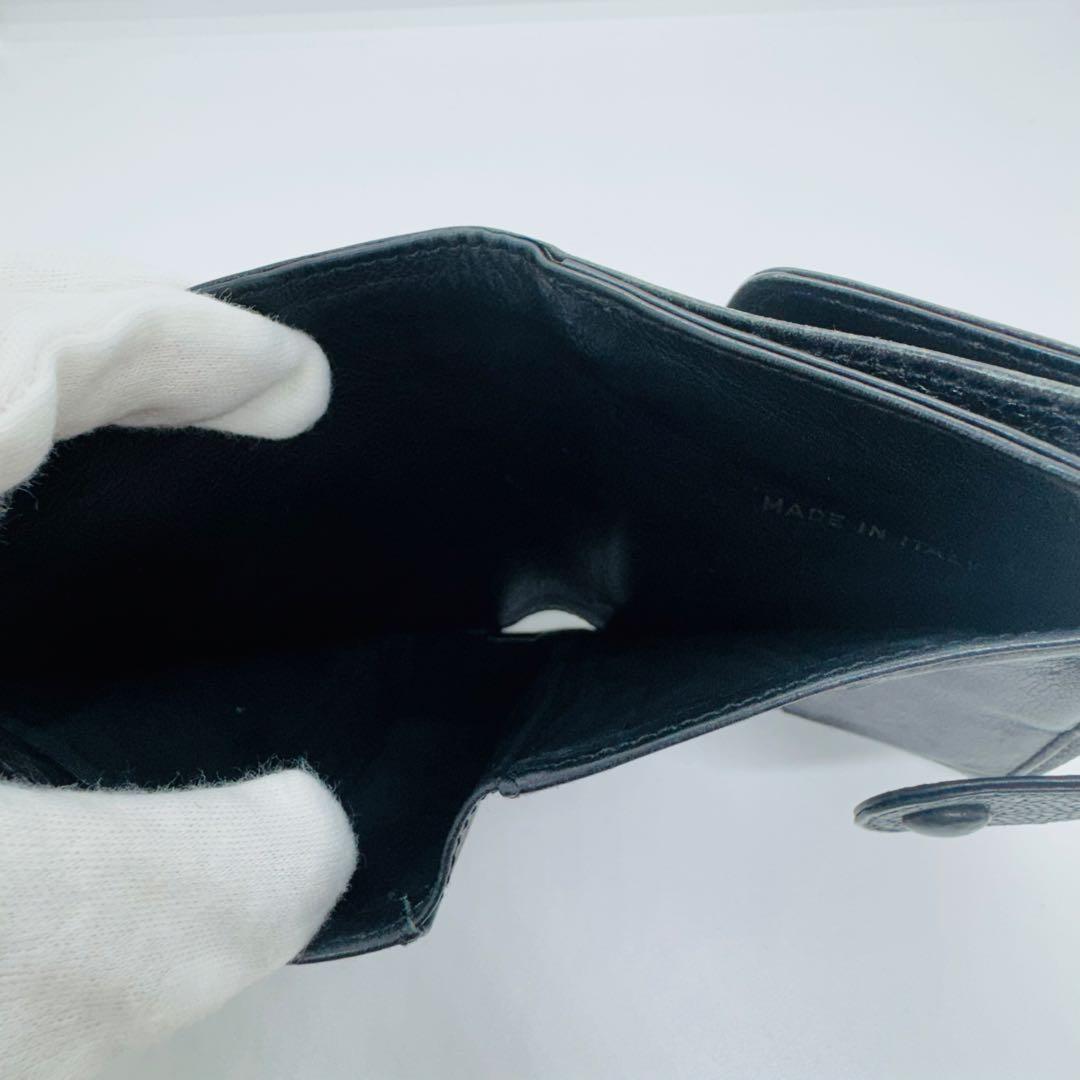 ✨CHANEL✨シャネル✨レザー✨ブラック✨ココマーク✨2つ折り財布✨