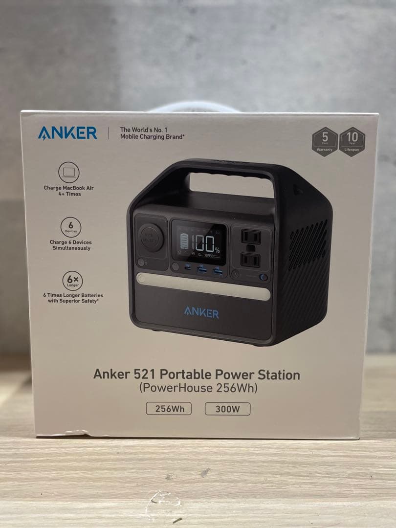 ANKER ポータブル電源 521PortablePower(災害時役立ちます) ANKER ポータブル電源 521PortablePower(災害時役立ちます)