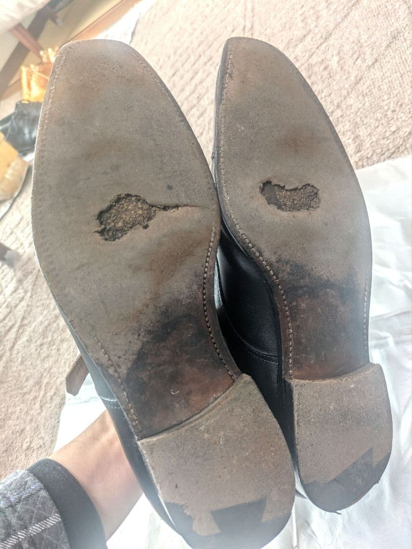 【激安3足まとめ売り】Crockett&Jones×2足/スコッチグレインx1足