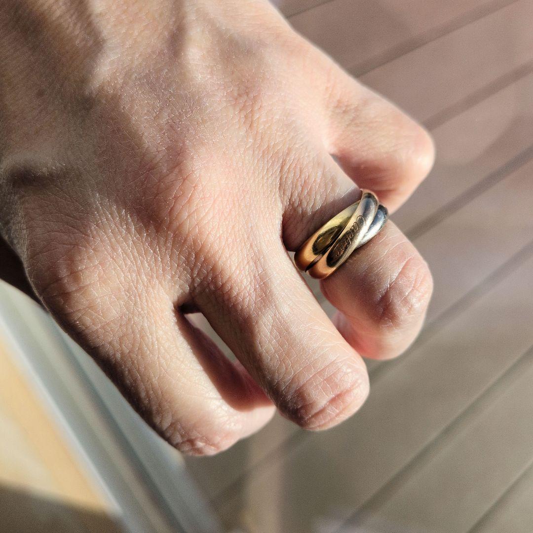 ま*め様 Cartier Au750 リング サイズ50 OAW272