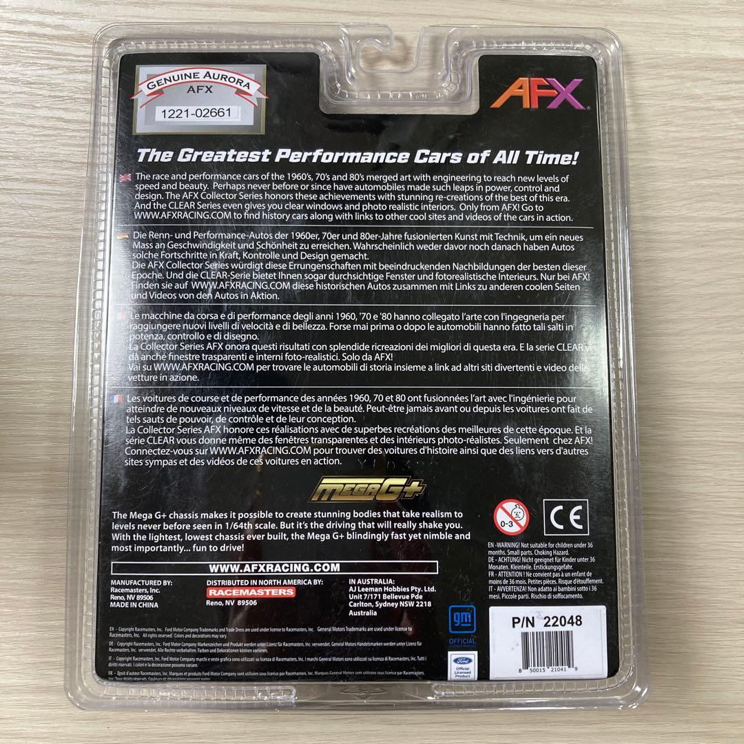 未開封】HOスロットカー AFX No.4 ブラック AURORA