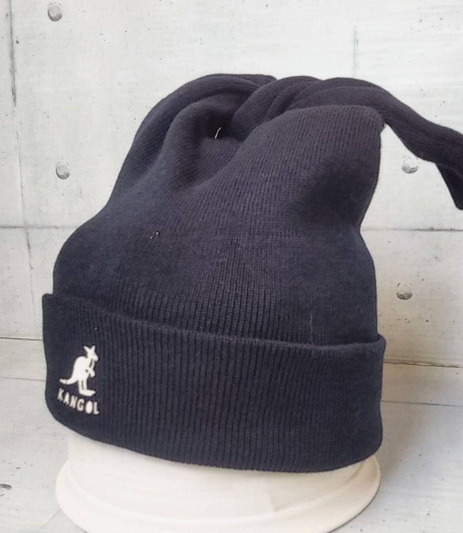 希少90's】KANGOL カンゴール うさぎ耳 ニット帽 (イギリス製)