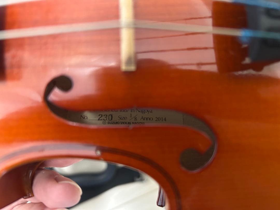 スズキ バイオリン No.230 1/8 子供用