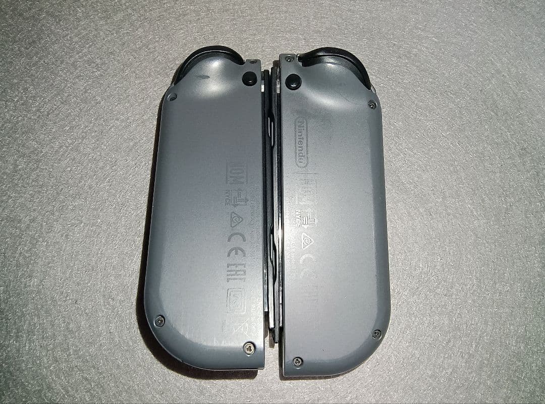 Switch ニンテンドースイッチ本体　グレー箱付き付属品付2018年