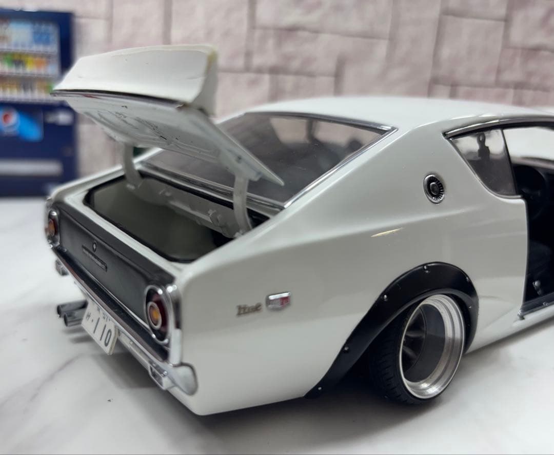 1/18ミニカー　京商 ケンメリGTR ロングノーズ　ワタナベ深リムカスタム