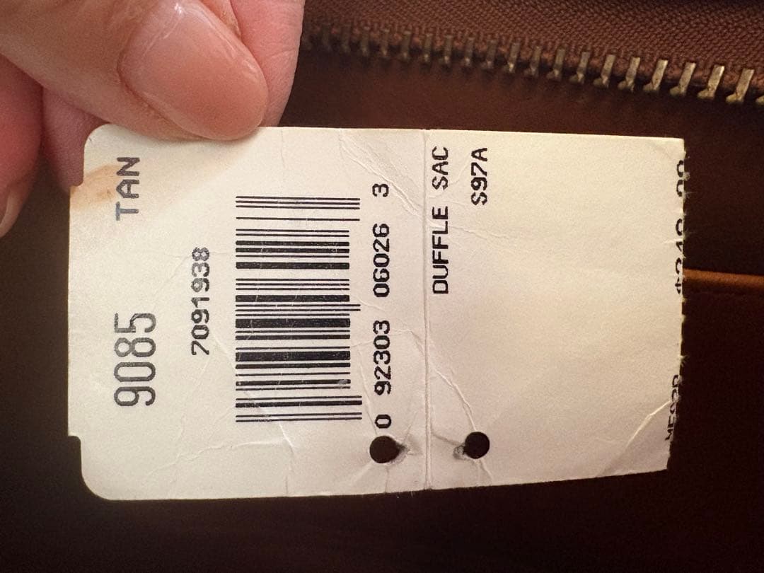 オールドCOACHバケツバッグ