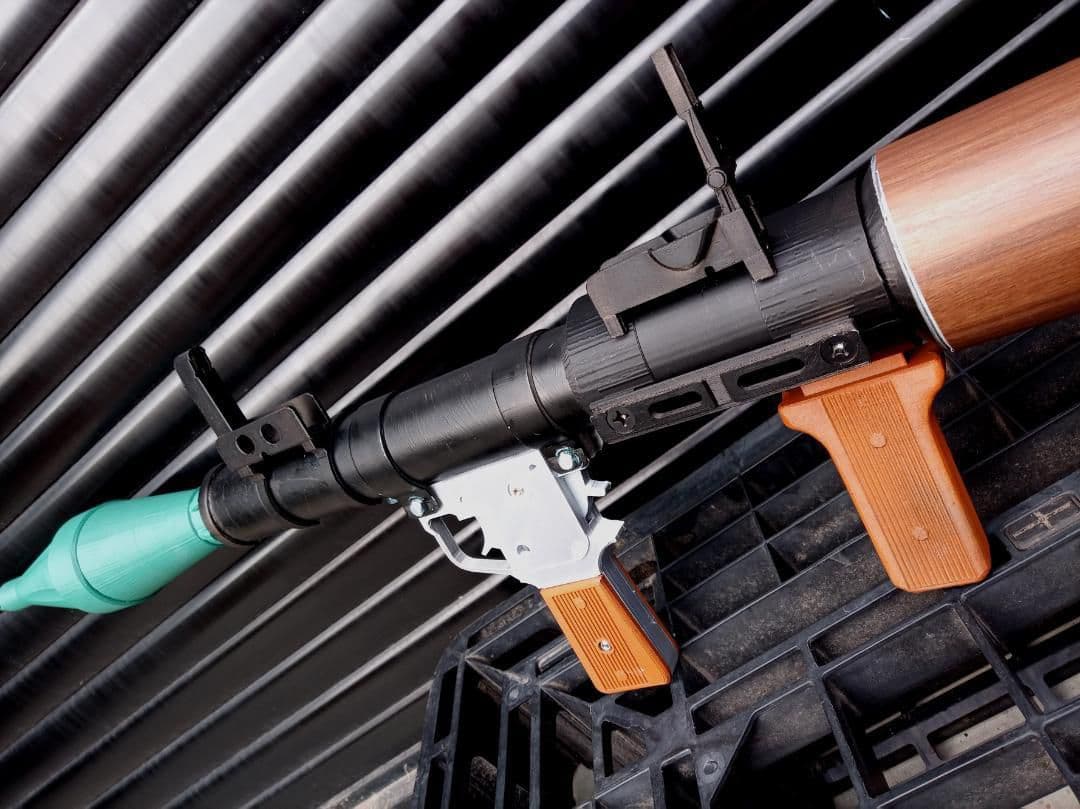 フルスクラッチ RPG-7 ロケットランチャー 3Dプリンター 成形 Ｉ