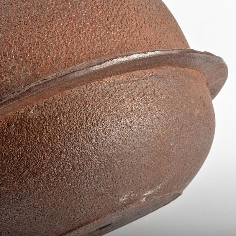 茶道具 釜師 和田美之助造 真形羽釜 共布共箱 M R5551B