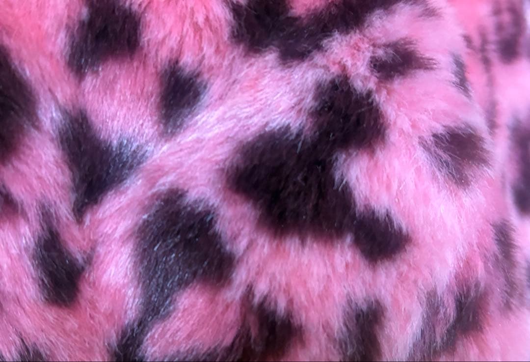 ディズニー ファンキャップ ミニー 豹柄 ヒョウ柄 ピンク 平成 廃盤 レア