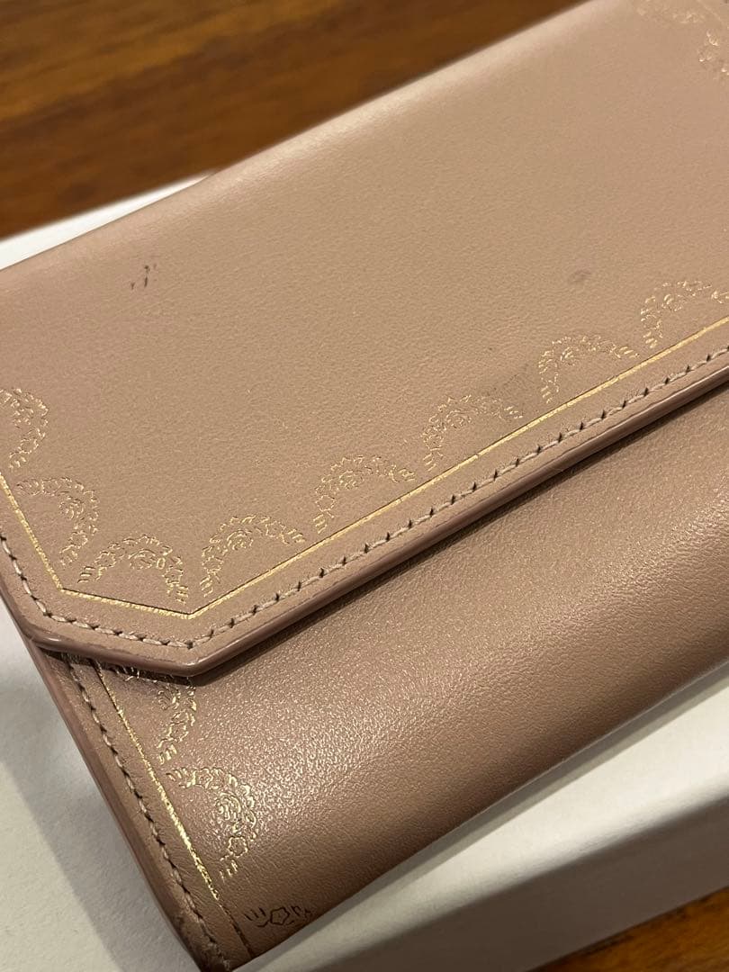 【カルティエ】ガーランド ミニウォレット 三つ折り財布