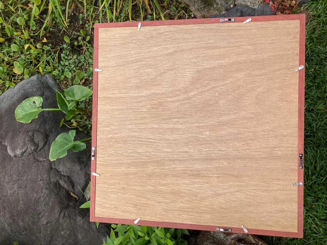 アフガニスタン 手仕事 民藝 装飾的な刺繍 ビーズ アートフレーム