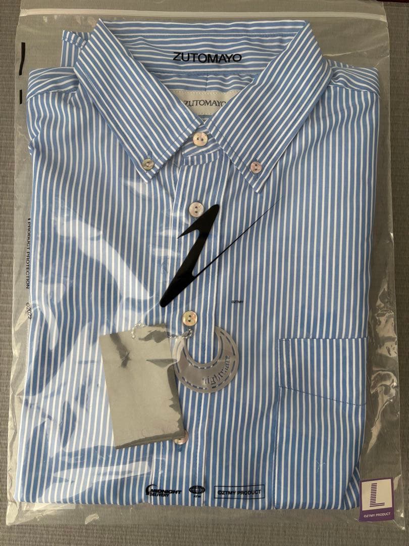 ずっと真夜中でいいのに ZUTOMAYO ストライプシャツ Lサイズ
