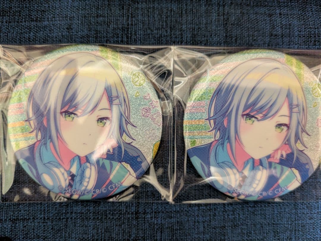 プロセカ グリッター缶バッジ 36C 日野森志歩 - メルカリ