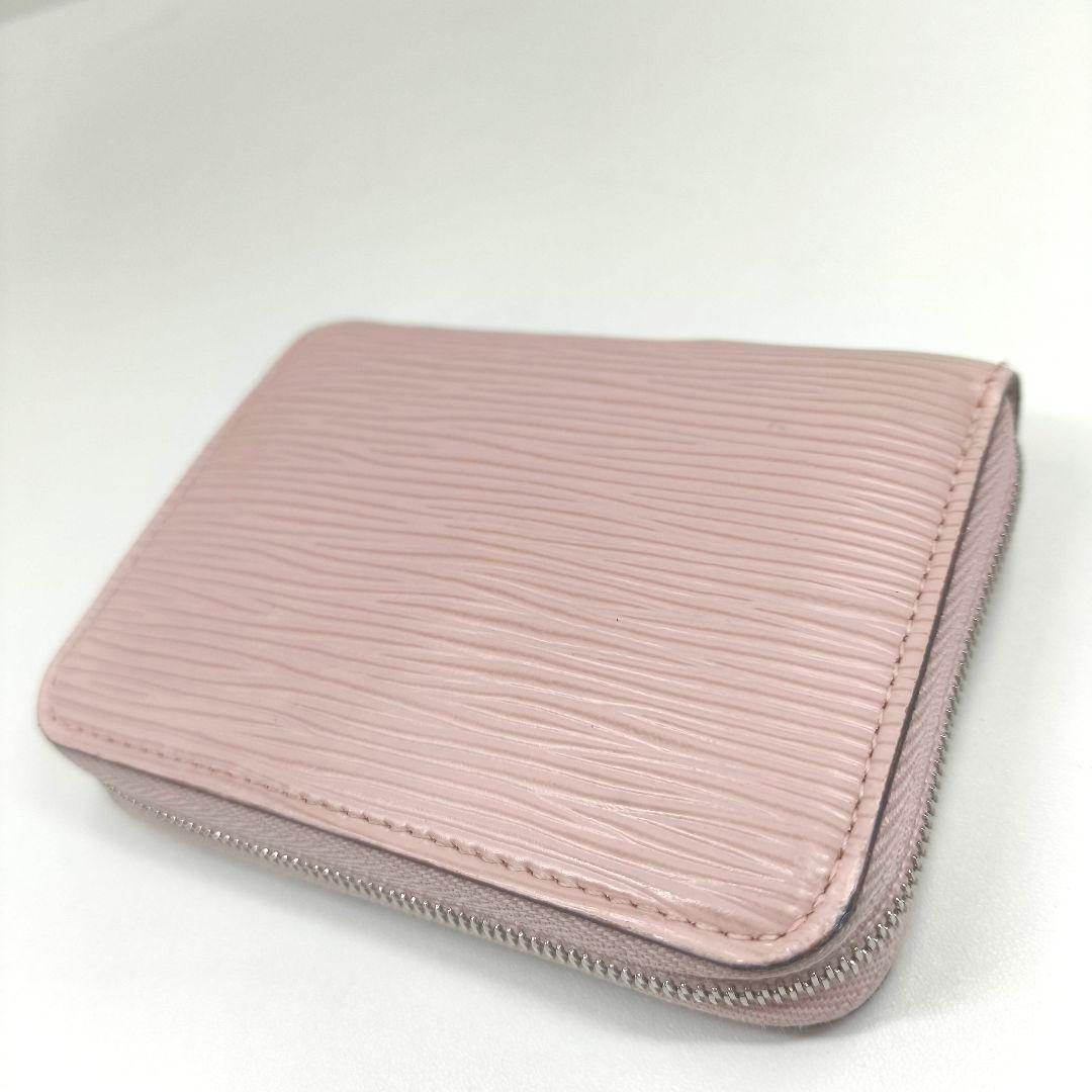 箱付 美品 ルイヴィトン エピ ジッピーパース ローズバレリーヌ ピンク