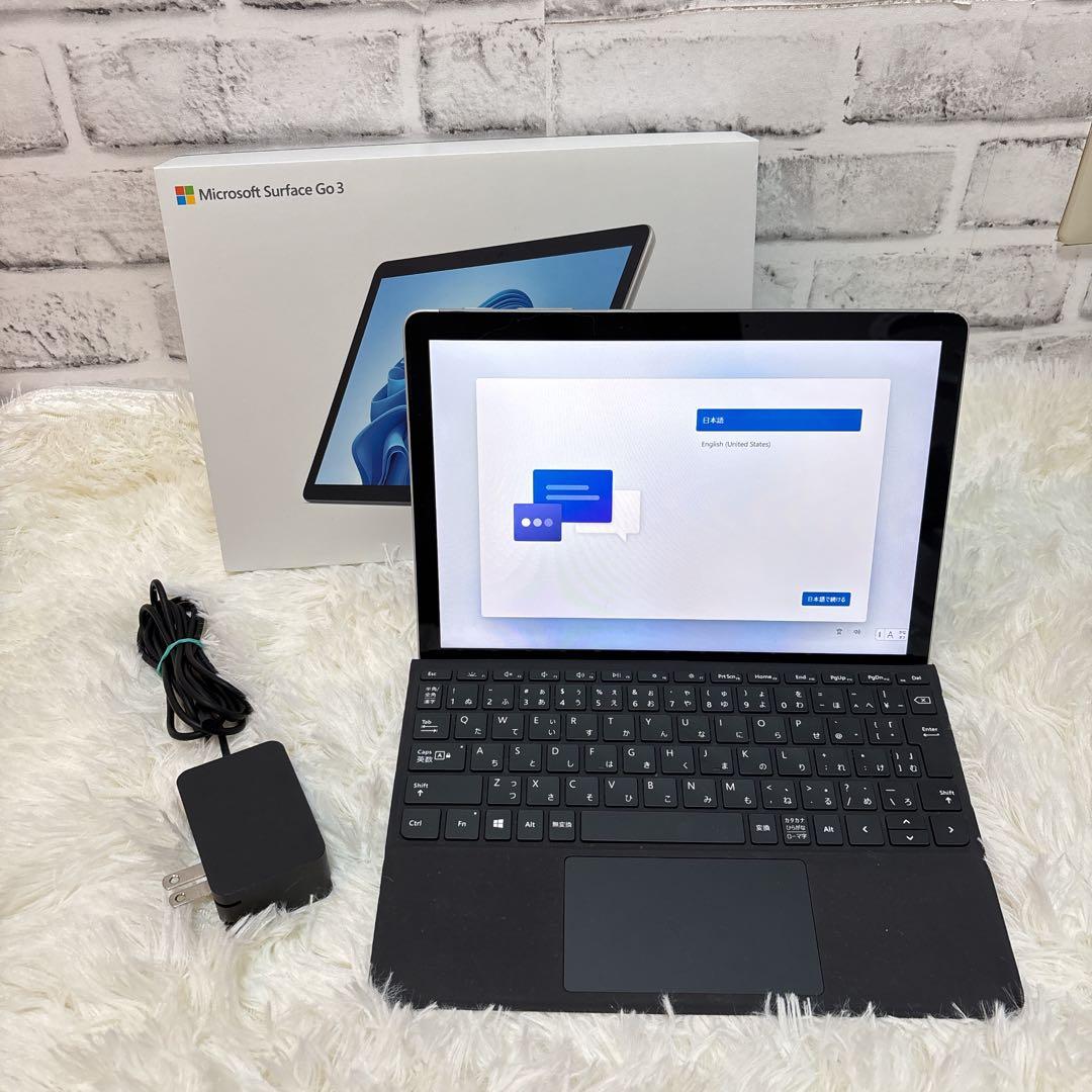 Microsoft Surface Go 3 キーボード 充電器 箱あり64GB