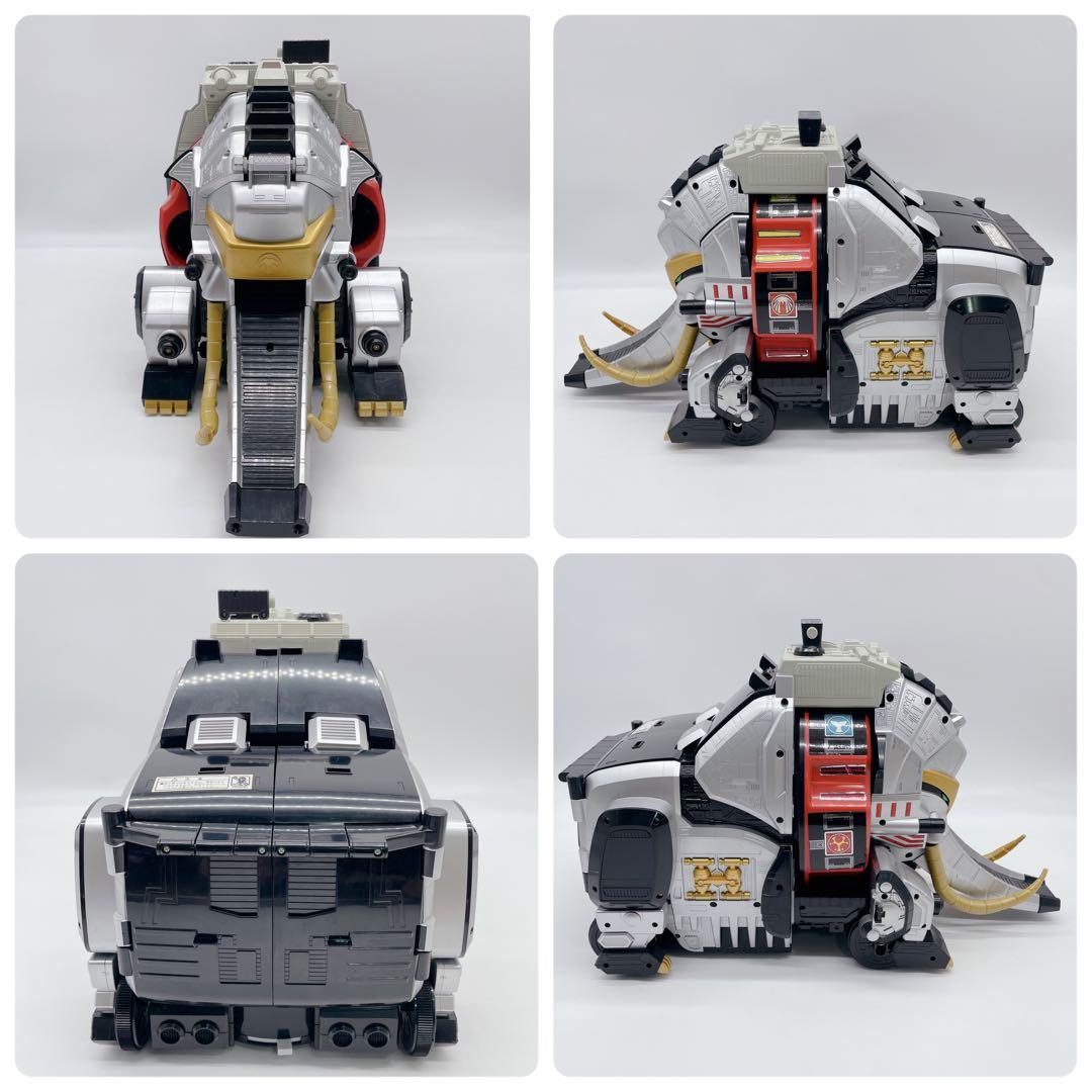 ✨入手困難 ✨ DXリボルバーマンモス　箱入り 付属品完備 シノビメダル電動走行