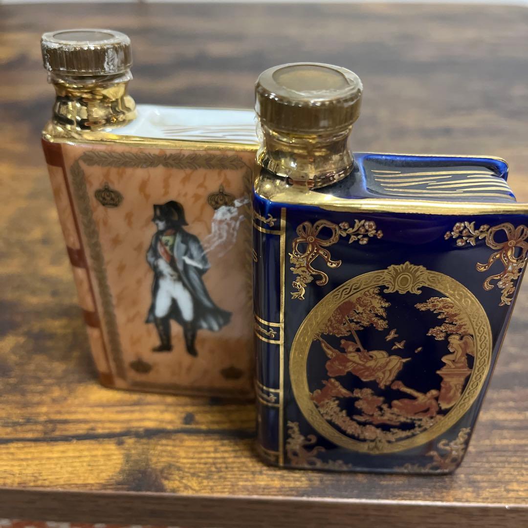 CAMUS NAPOLEON未開封と未開封2本セット カミュブックミニボトル2種