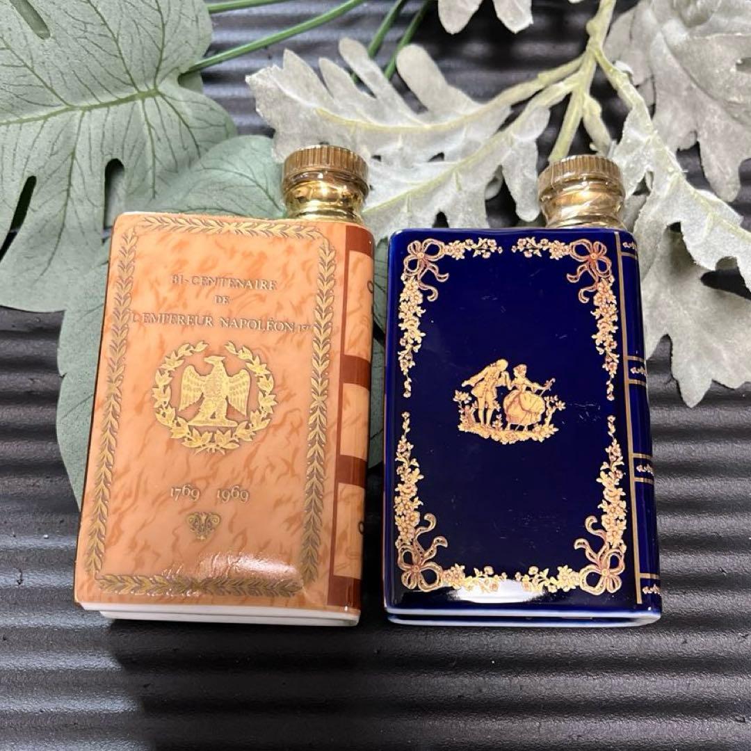 CAMUS NAPOLEON未開封と未開封2本セット カミュブックミニボトル2種