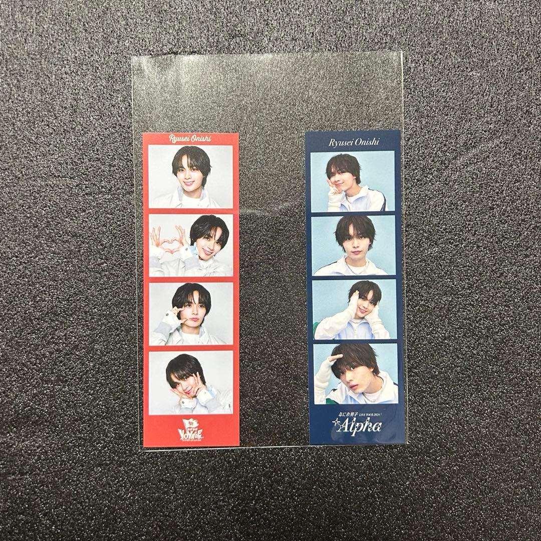 なにわ男子 大西流星 フォトカードセット 2点 - メルカリ