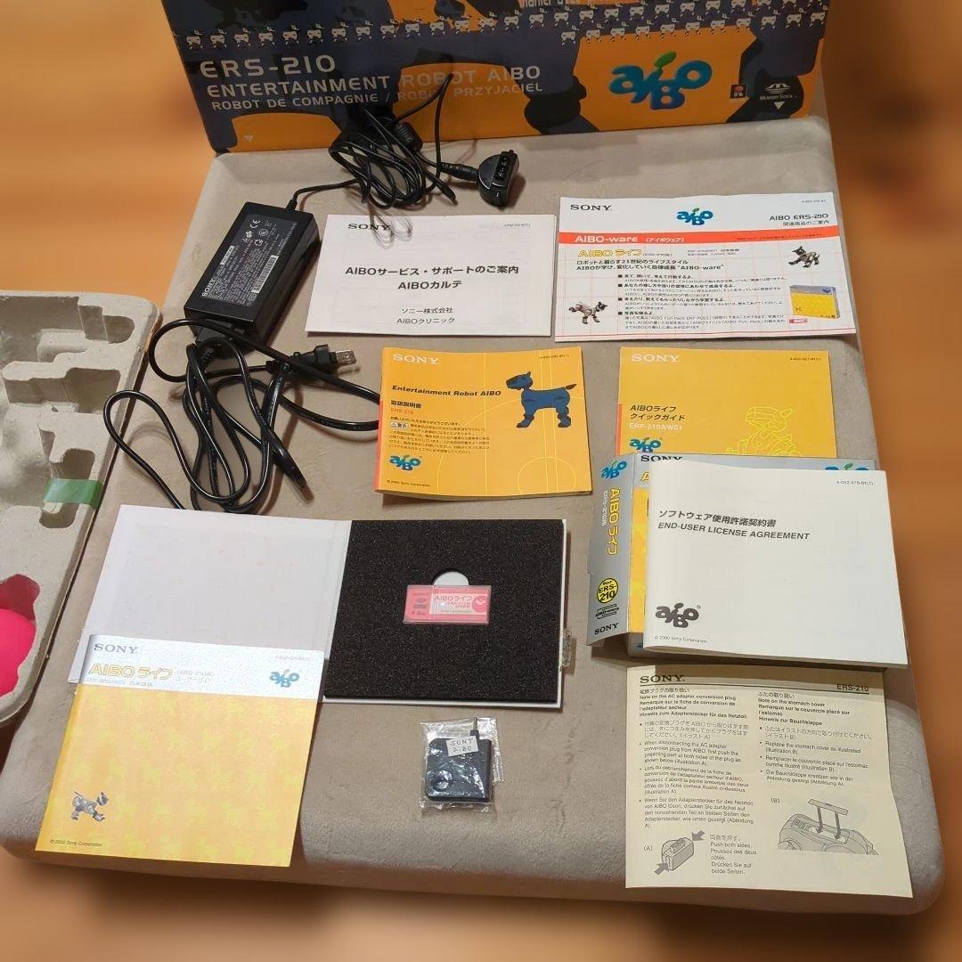 aibo 本体 ERS−210　通電確認のみ ジャンク品