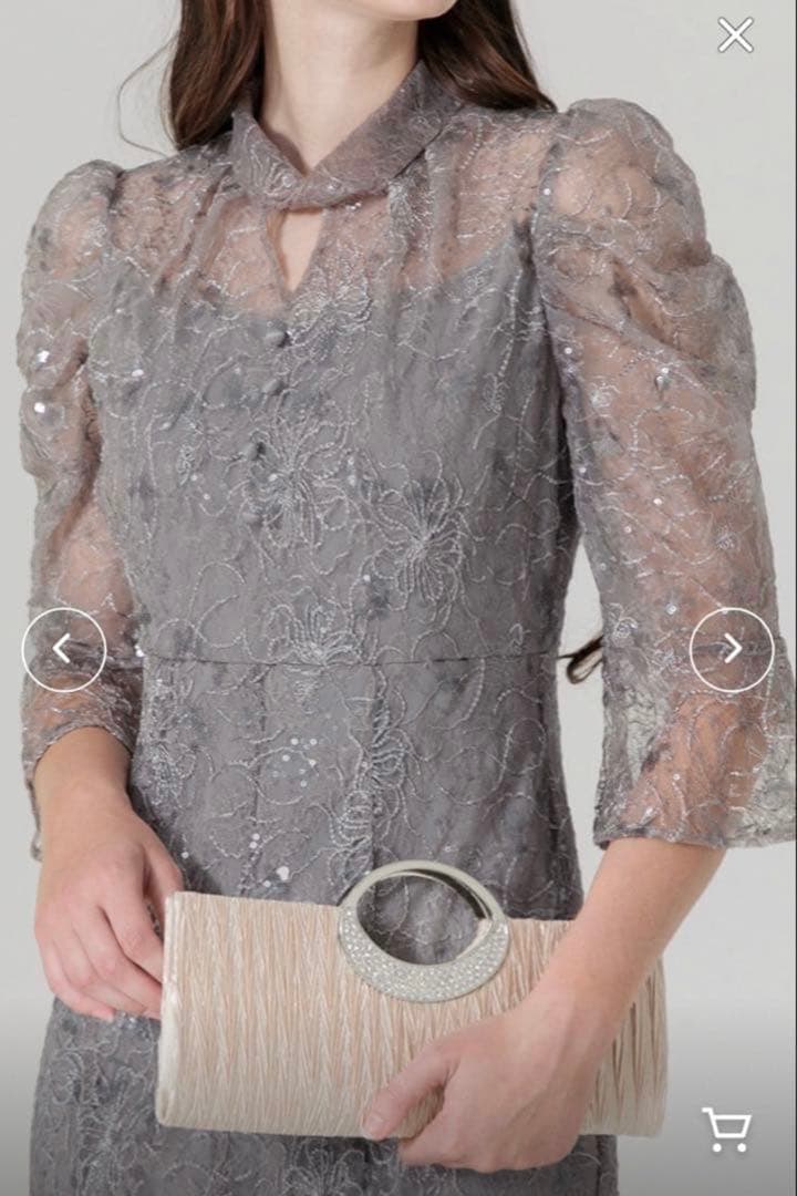 LEJA マーメイド　スパンコールドレス　Mサイズ