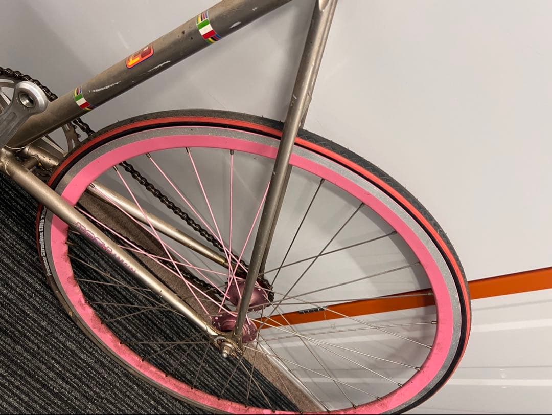 ［引き取り希望］Nagasawa シングルスピード　フレームと前後ホイールセット