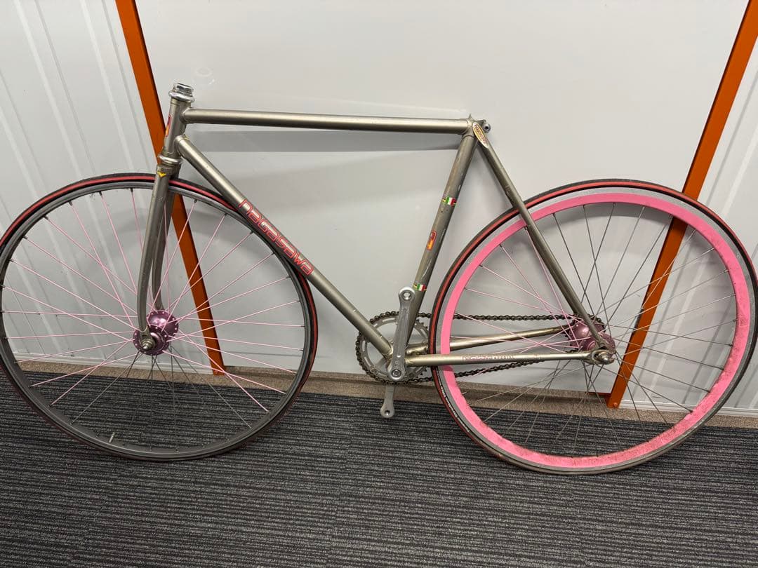 ［引き取り希望］Nagasawa シングルスピード　フレームと前後ホイールセット