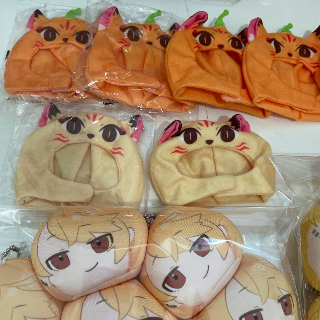 H3.浦島坂田船 センラ おまんじゅう ビーズ マスコット カバー