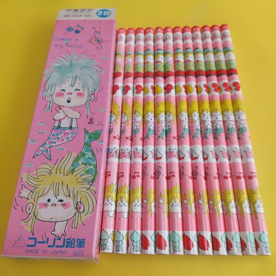 ア77 コーリン鉛筆 水森亜土 かきかたNO,202−AD 2B 3ダース 新品