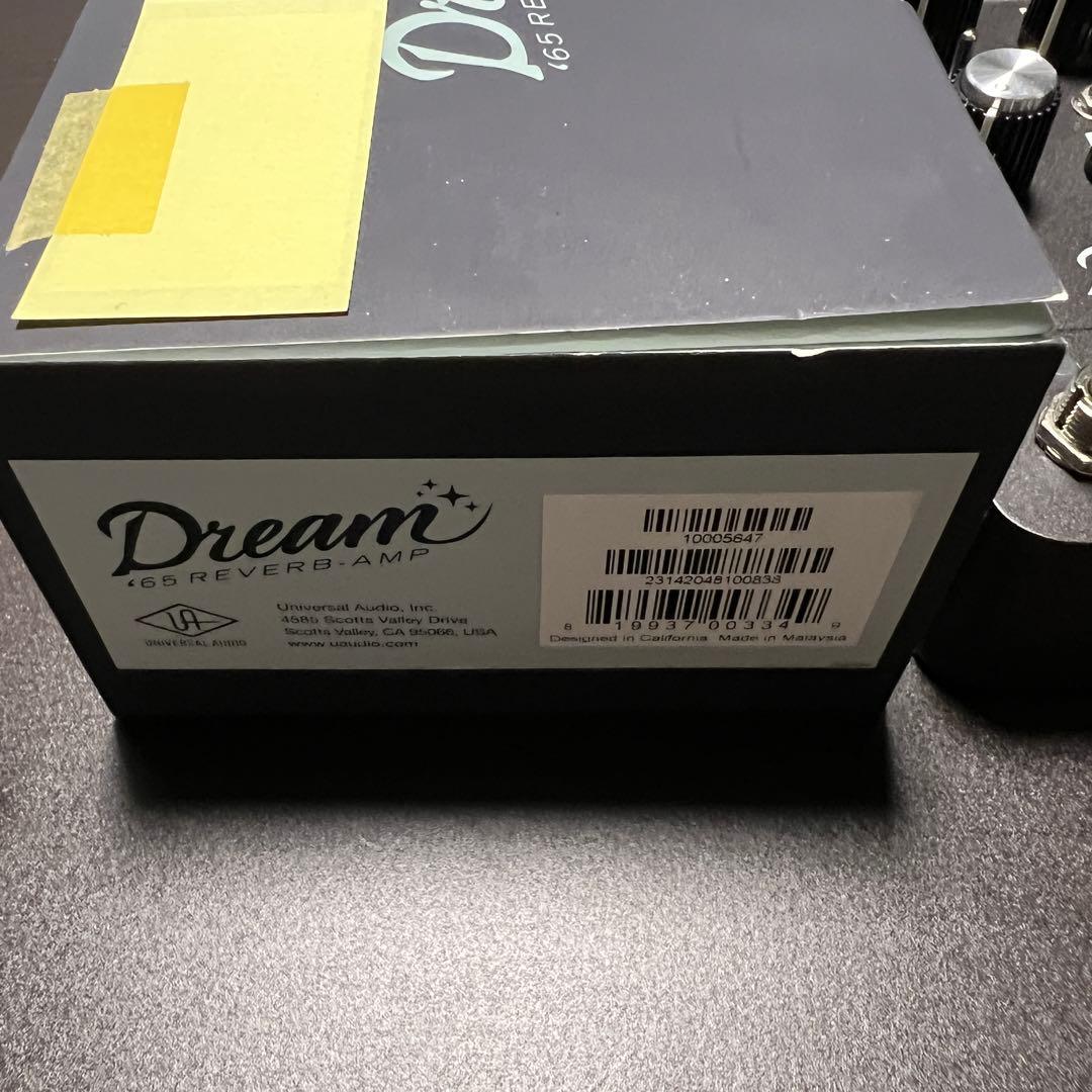 ギター UNIVERSAL AUDIO UAFX DREAM'65