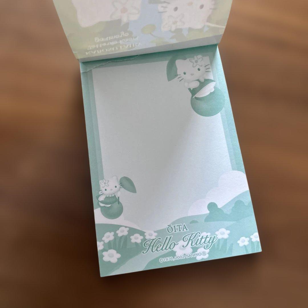 ご当地キティ ハローキティ メモ帳 サンリオ 大分限定 平成レトロ