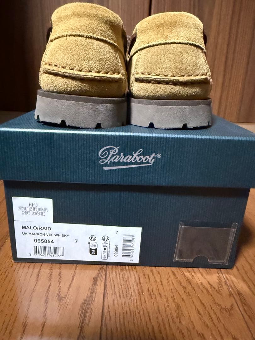 Paraboot Malo/RAID 7 ユナイテッドアローズ別注
