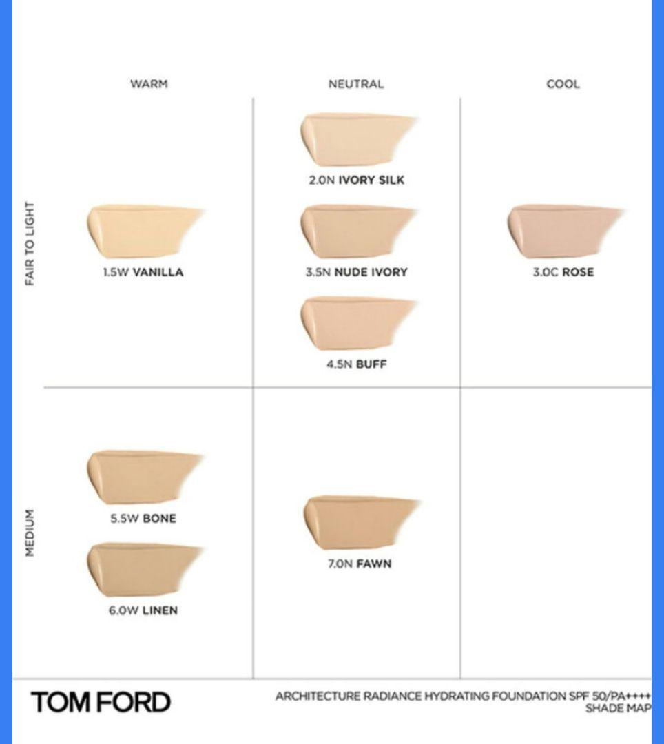 トムフォード　アーキテクチャー ラディアンス ファンデーション 1.5C バニラ